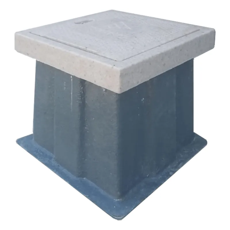 Registro para Alumbrado Público 30 x 30 x 45 cm, Resistencia 3 Toneladas, Uso Peatonal