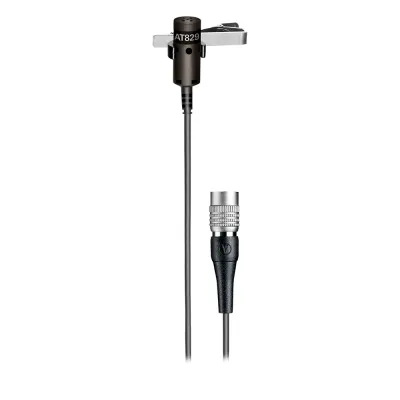 Micrófono Lavalier Inalámbrico | Condensador Cardioide | 1.4 m (55 in) | Patrón 120° | Para Sistemas Audio-Technica UniPak