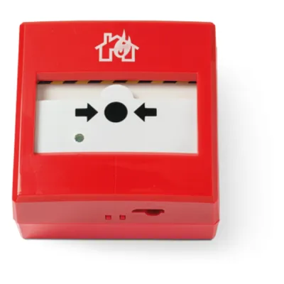 Pulsador Antiincendio Restablecible / Direccionamiento Automático EN 54-11 / EN 54-17 / Autodireccionamiento Serie / Aislador Cortocircuito / LED Multicolor / 240 Direcciones