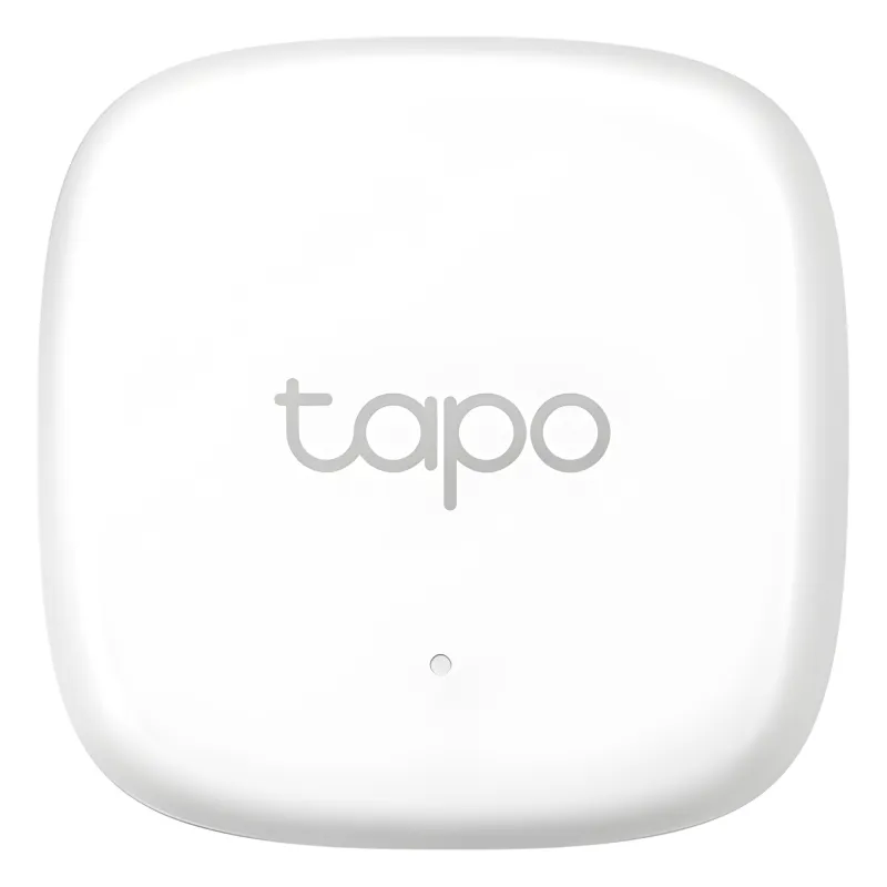 Sensor Inteligente de Temperatura y Humedad / Chip Sensor Suizo / Precisión ±0.3°C / ±3%RH / Actualización 2s / Batería 1+ Año / Compatibilidad Tapo Hub / Alexa / Automatización Hogar