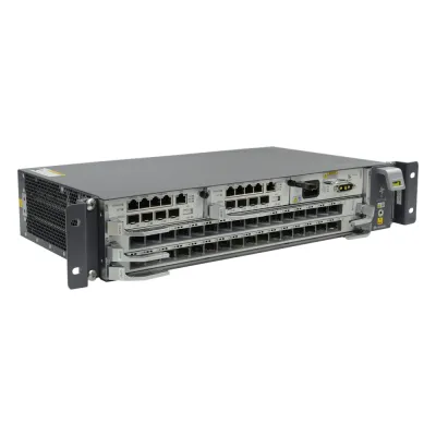 OLT GPON OptiXAccess Carrier Class con 1 tarjeta de 16 puertos GPON C++, 2 ranuraas, 1 fuente de alimentación AC, 2 UR