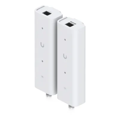 Kit Extensor PoE sobre 2 Hilos (Par Transmisor/Receptor) para Cable Par Trenzado o Coaxial, Entrada PoE++ y Salida PoE/PoE+, Incluye Adaptadores BNC