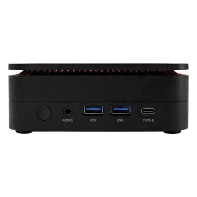 Mini estación de trabajo (Mini PC) / AMD Ryzen 7 7735HS / Wi-Fi 6 / Bluetooth 5.2 / 16 GB DDR5 / 512 GB SSD / Windows 11 / 128 mm × 128 mm × 42 mm (5.0 in × 5.0 in × 1.7 in)