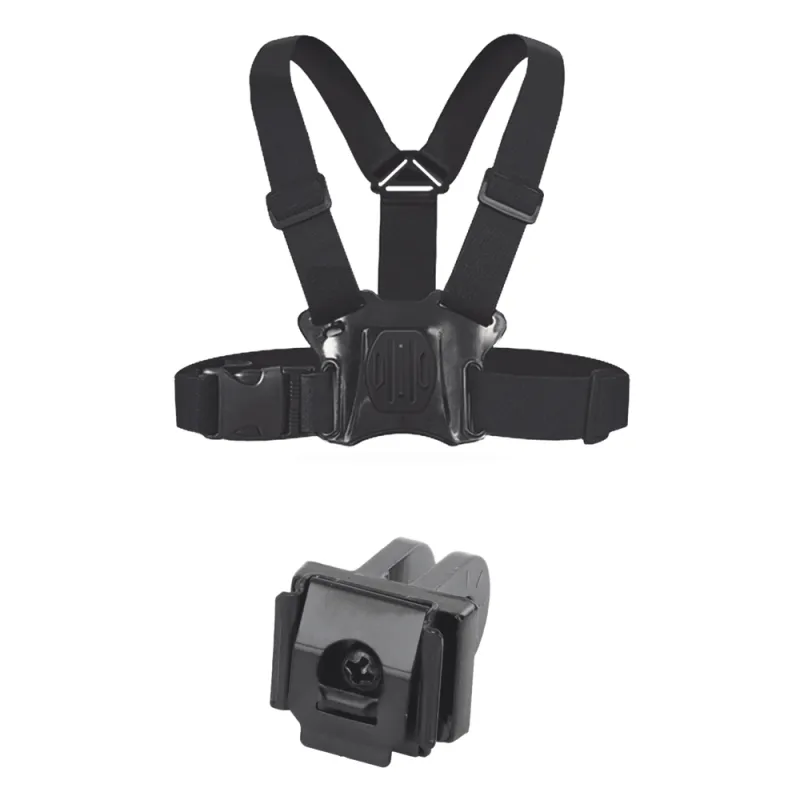 Kit de Arnes de Pecho y Adaptador para Body Cam HIKVISION / Compatible con DS-MH2311 y DS-MCW406.