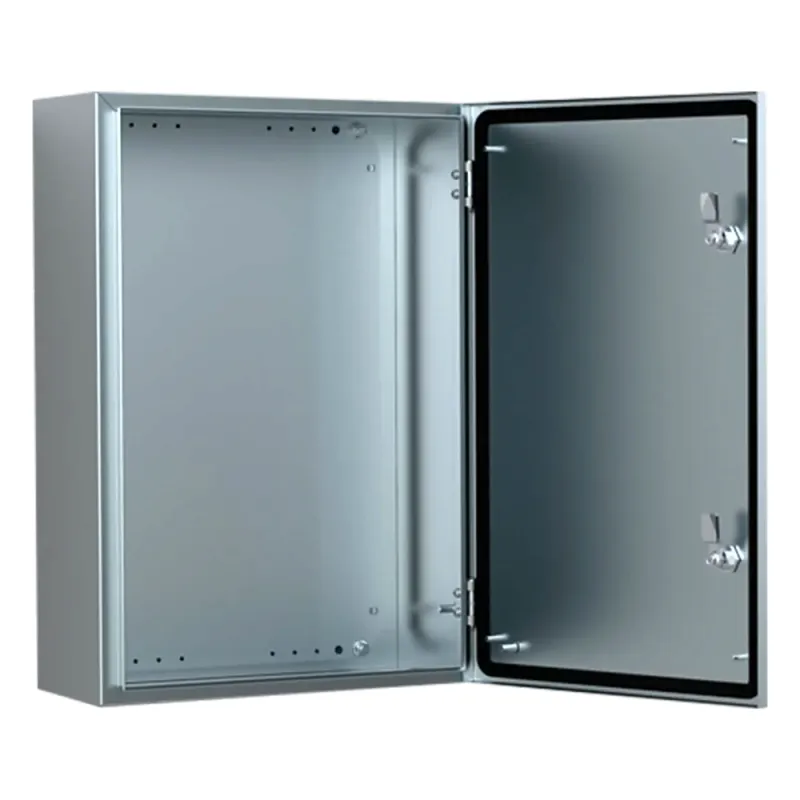 Gabinete de Acero Inoxidable 304L ASR IP66 / 600x400x210 mm (23.6x15.7x8.3 in) / 2 Cerraduras / Montaje Placa 2 mm