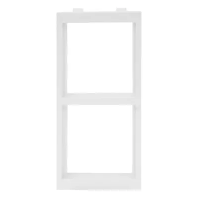 Placa Adaptadora Para Instalar Módulos en Cajas Para Piso Falso SM-CPF-2, SM-CPF-4, SM-CPF-6 y Para Pavimento SM-CPAV-2 y SM-CPAV-4