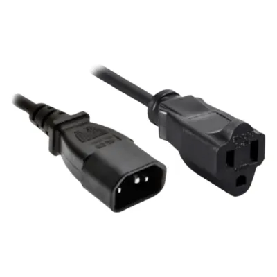 Cable de Alimentación / Enchufe C14/US / 60 cm (23.6 in) / Negro / Compatible NEO