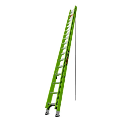 Escalera de Extensión de Aluminio + Fibra de Vidrio HYPERLITE de 10.9 m (36 ft) / Capacidad 300-375 lb (136-170 kg) / No. de Parte 17736.