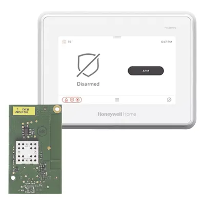 Panel de alarma con pantalla táctil de 7 pulgadas y comunicador WiFi integrado, hasta 250 zonas de seguridad, compatible con sensores DSC, Bosch, 2GIG, ITI y serie 5800