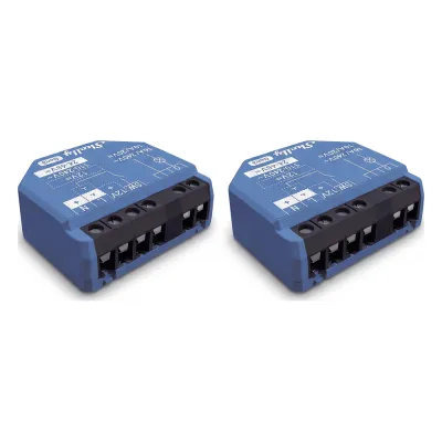 Relevador inalámbrico inteligente 16A, 110-230 V, 1 salida de contacto seco, compatible con asistente de voz Alexa, Google Home