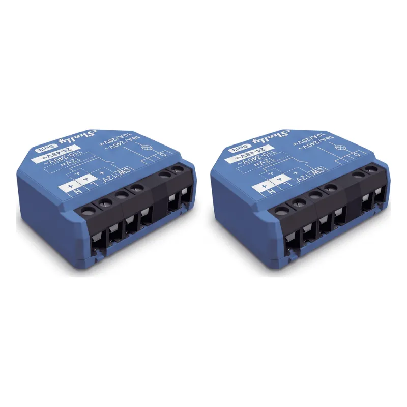 Relevador inalámbrico inteligente 16A, 110-230 V, 1 salida de contacto seco, compatible con asistente de voz Alexa, Google Home