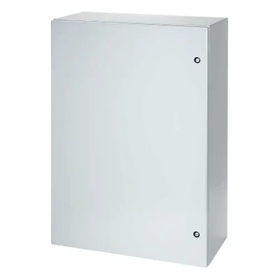 Gabinete Eléctrico de Control (Línea Concept) de 610 x 610 x 203 mm NEMA 4/12, Acero Color Gris Claro