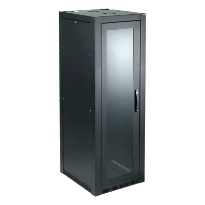 Gabinete Sísmico 45U / 2134 x 700 x 1000 mm (84 x 27.6 x 39.4 in) / Acero Negro RAL 9005 / Certificación Sísmica Zona 4 / NEBS / OSHPD Pre-Approval