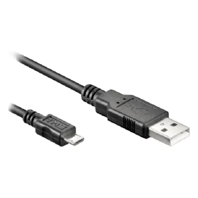 Cable Nexmosphere Nano / USB-A a Micro USB / Split 2.5 mm DC / 1.2 m (3.9 ft) / Negro / Comunicación y Alimentación