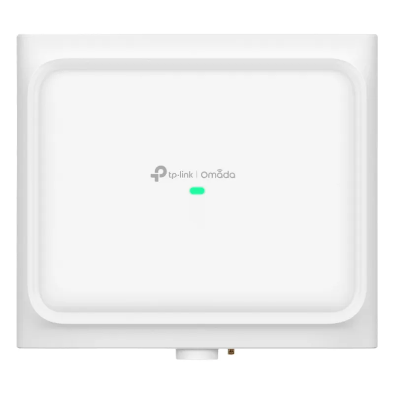 Punto de Acceso Exterior WiFi 6 AX3000 / 2402 Mbps 5 GHz + 574 Mbps 2.4 GHz / Antenas Direccionales 8-10 dBi / IP68 -30°C a +70°C / 802.11k/v/r Roaming / PoE+ / Cloud Omada