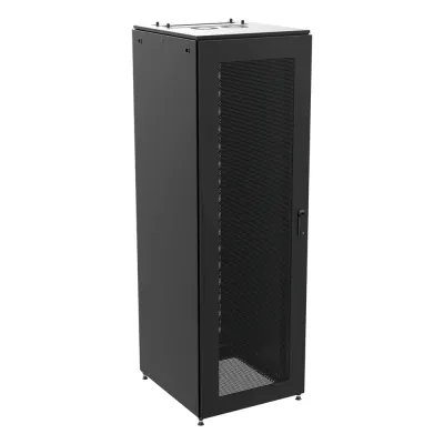 Gabinete de Telecomunicaciones ProLine S1 48 UR Dimensiones 2350 x 800 x 1200 mm Acero color Negro RAL 9005 / Puertas Perforadas / Certificaciones UL-cUL