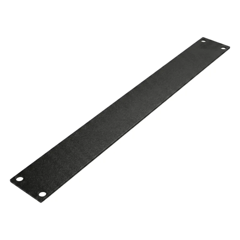 Tapa Ciega para Rack de 19 Pulgadas, 1 UR, Acero Negro