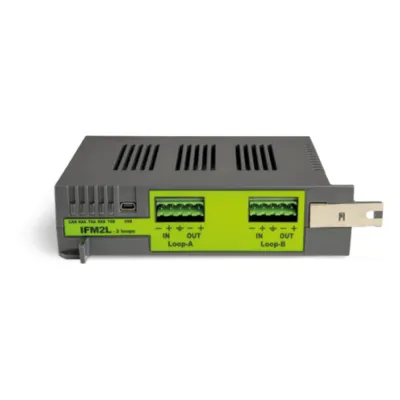Módulo Expansión 2 Lazos | Control 240 Dispositivos por Lazo | Tecnología Open Loop® | Protocolos Inim-Argus-Apollo
