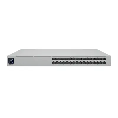 Switch Pro XG Aggregation de 25G con 32 puertos SFP28, Capacidad de Switching de 1.6 Tbps, Funciones Layer 3, Respaldo de Energía USP RPS y Etherlighting™.