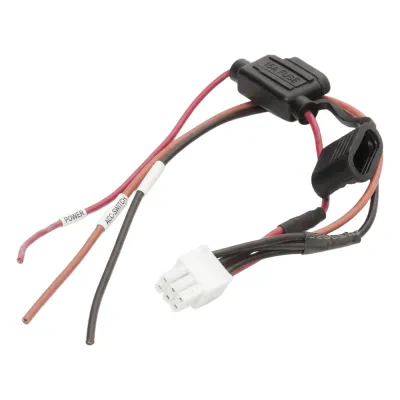 Cable de Alimentación Hikvision / 15 cm (5.9 in) / Suministro de Energía / Accesorios / Tierra / Conectores Estándar