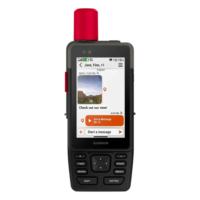 GPS Táctico Multifuncional H1i Plus / Pantalla TFT Transflectiva 3.5" / Multibanda / GPS+Galileo+BeiDou+QZSS+IRNSS / Cámaras Frontal 5MP + Trasera 8MP / IP67 MIL-STD-810 / Batería 48h inReach / 64GB Memoria