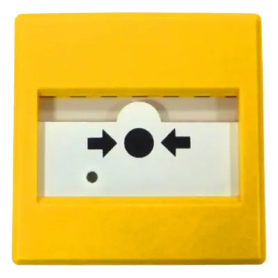 Pulsador Antiincendio Convencional | EN54-11 | Restablecible con Llave | LED Multicolor | 10-30V DC