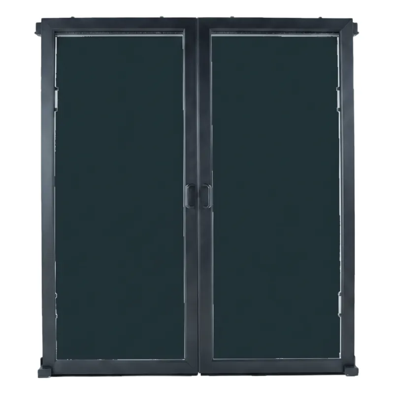 Puertas Selladas Express / Sistema de Contención ProLine / Pasillo 48-78 Pulgadas / Montaje Magnético sin Herramientas / Policarbonato y Acero / Negro RAL 9005