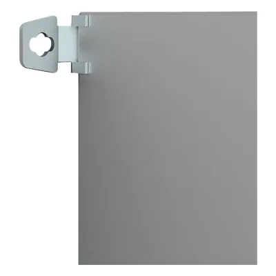 Soporte de Montaje en Pared para Gabinetes NEMA / Brackets Externos AW / Acero Suave Zincado 3 mm / 36x76x21 mm (1.42x2.99x0.83 in) / Incluye 4 Unidades con Accesorios / Mantiene Protección NEMA / IP