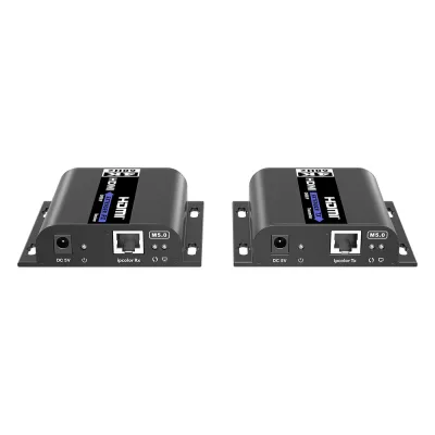 Kit Extensor HDMI | AV sobre IP | 4K@60Hz | 120 m | HDMI 2.0 | HDCP 2.2 | 18 Gbps | Conexión 1:1 , 1:N, N:1 , N:N | Compatible con App iMMS