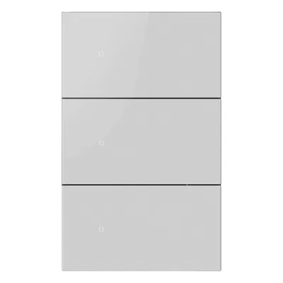 Apagador inalámbrico ZigBee 110-220V 3 GANG, color blanco