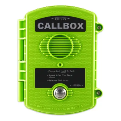 Callbox, Intercomunicador Inalámbrico Vía Radio UHF 450-470MHZ, Serie Q1 en Color Verde