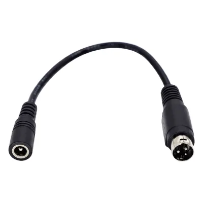 Adaptador de Corriente DC Jack 5.5mm x 2.1mm a Mini-DIN de 3 Pines