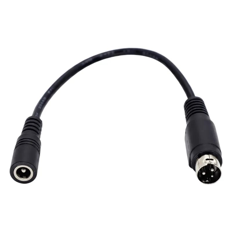 Adaptador de Corriente DC Jack 5.5mm x 2.1mm a Mini-DIN de 3 Pines