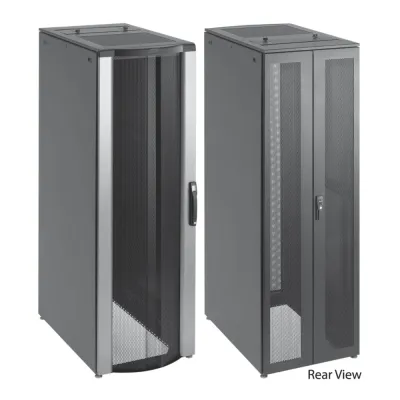 Gabinete de Telecomunicaciones de 45 UR ProLine FloTek, 606 mm de Ancho, 899 mm de Profundidad, Color Negro