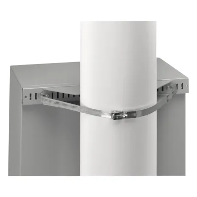 Kit de Montaje en Poste para Gabinete Concept de 20 Pulgadas (508 mm) de Ancho, Acero Gris
