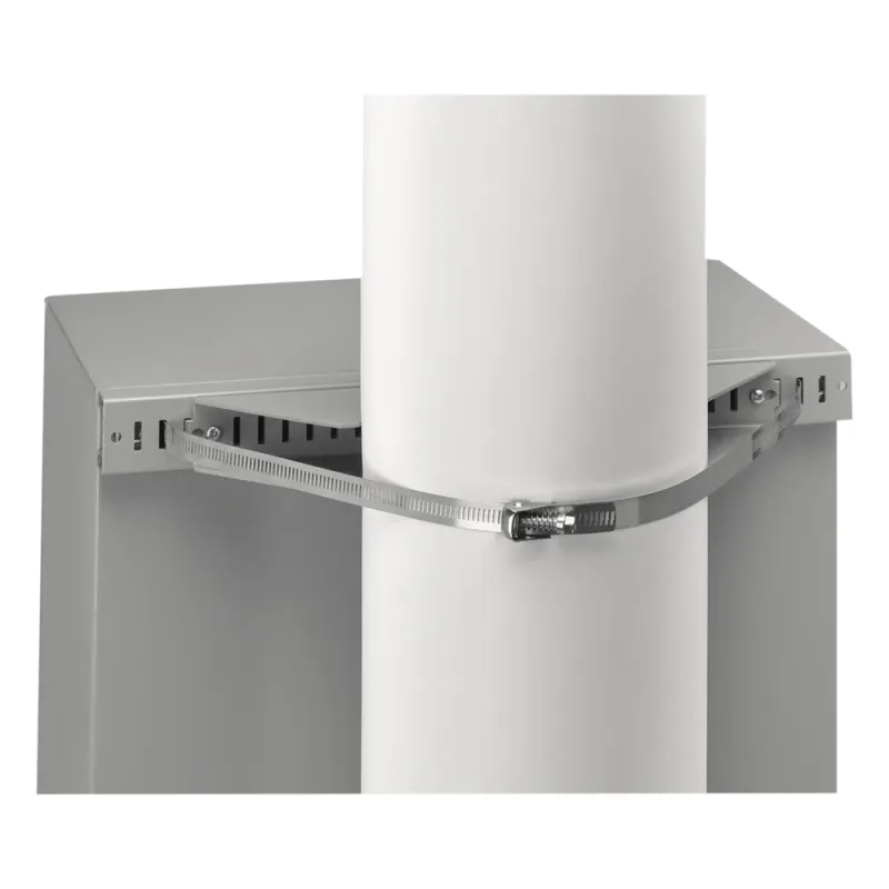 Kit de Montaje en Poste para Gabinete Concept de 20 Pulgadas (508 mm) de Ancho, Acero Gris