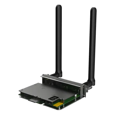 Módulo LTE 4G Compatible Firewalls RG-CF30XS / Ruijie RG-NSEC-SIC-LTE-S / Dual SIM Single Standby / Interfaces SMA-J / Consumo 5W / Dimensiones 103.37 x 123 x 28 mm (4.07 x 4.84 x 1.10 in) / Línea Cybrey