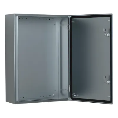 Gabinete de Acero Inoxidable 304L ASR IP66 800x800x300 mm / 2 Cerraduras / Montaje Placa 2 mm