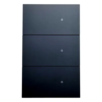 Apagador inalámbrico ZigBee 110-220V 3 GANG / No requiere Neutro