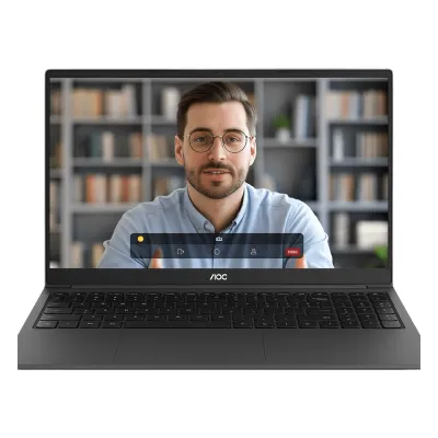 Laptop AOC AP15 / Intel Alder Lake N97 / 16 GB RAM DDR4 / 512 GB SSD / Wi-Fi 5 / Bluetooth 4.2 / Windows 11 / Puertos USB 3.0-3.2-USB-C-HDMI