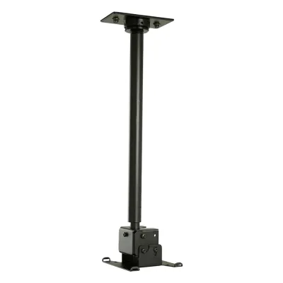 Soporte de techo para pantallas de 13 a 29 pulgadas / Orientación Paisaje o Retrato / VESA 75x75 o 100x100 mm / Carga Máxima 40 lb (18.1 kg) / Incluye Placa de Techo y Hardware / Segurid