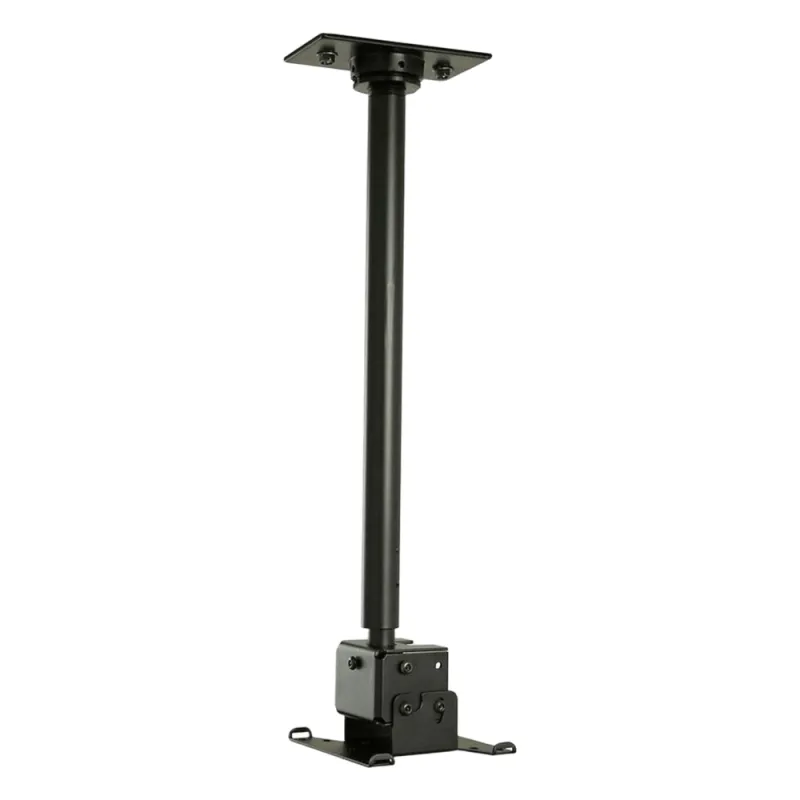 Soporte de techo para pantallas de 13 a 29 pulgadas / Orientación Paisaje o Retrato / VESA 75x75 o 100x100 mm / Carga Máxima 40 lb (18.1 kg) / Incluye Placa de Techo y Hardware / Segurid