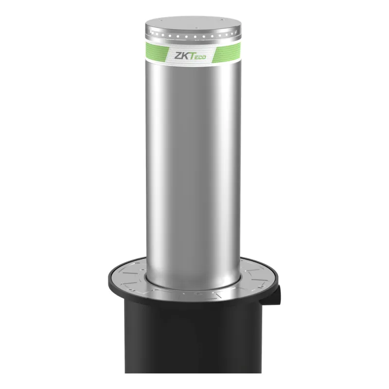 Bolardo Automático de Seguridad / Hidráulico / 219 mm Diámetro / Elevación 600 mm (23.6 in) / 4 Segundos Operación / IP68 / Control Remoto 100 m (328 ft) / LED Integrado