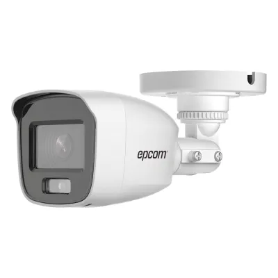[ColorVu] Bala TurboHD 3K / Microfono Integrado / Imagen a color 24/7 / Lente 2.8mm / Metal / Luz Blanca / 20 mts / Exterior IP66 / dWDR / 4 Tecnologías