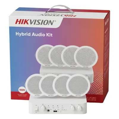 Kit de Audio | Amplificador con bluetooth | 4 altavoces para plafón | Música Ambiental