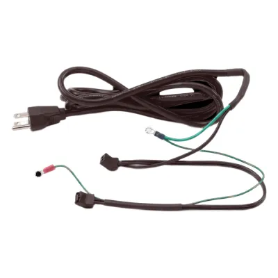 Cable de Alimentación con 2 Conectores para Ventiladores / 1.5 m (4.9 ft) / Conexión a Tierra Positiva / Para Gabinetes Hoffman