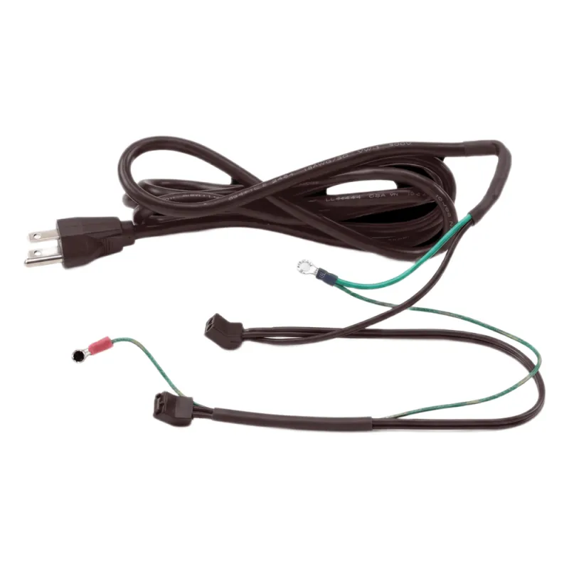 Cable de Alimentación con 2 Conectores para Ventiladores / 1.5 m (4.9 ft) / Conexión a Tierra Positiva / Para Gabinetes Hoffman