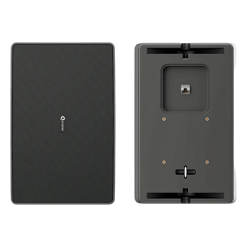 Altavoz de Pared 8" | Alimentación PoE++ | Red Dante | DSP Integrado | Mezclador 2 Canales | Montaje Flexible | 100 dB SPL