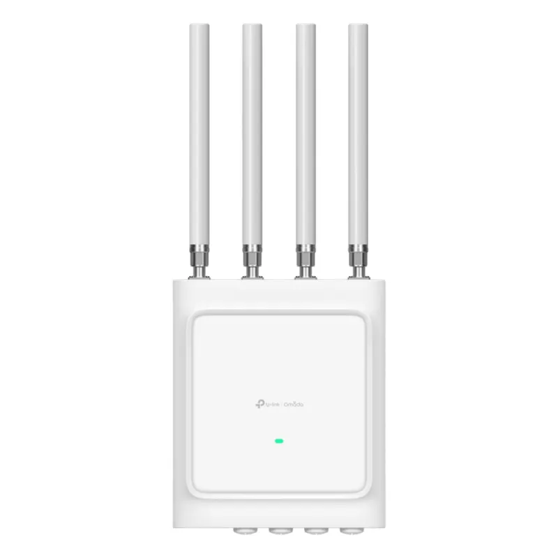 Punto de Acceso Wi-Fi 6 AX3600 Indoor/Outdoor / 3.6 Gbps (1148 Mbps 2.4 GHz + 2402 Mbps 5 GHz) / 1x 10G SFP+ + 1x 2.5G PoE-In + 1x Gigabit PoE-Out / Hasta 1000+ Clientes / IP68 / Protección Rayos 6 kV / Bluetooth / Gestión Cloud