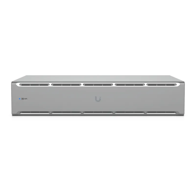 UniFi UPS Rackmount / 1.5kVA 1000W / 8 Contactos NEMA 5-15R / Batería Reemplazable 216Wh / 8 Minutos Autonomía Media Carga / Graceful Shutdown UNVR-UNAS / Soporte NUT